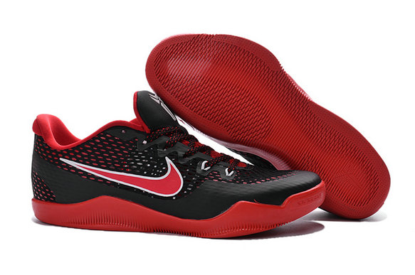 Kobe XI Red Black Basketball Shoes
